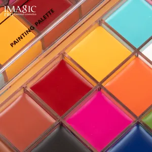 IMAGIC 16 Shade Oil Body Painting Gesichts farbe Make-up Palette für Diy Cosplay Halloween Make-up