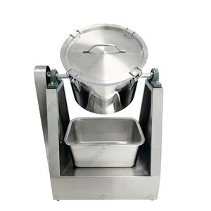 Mezcladora de Laboratorio de Pequeña Escala HONGDI, Motor de 0.75KW, Accionamiento por Engranajes, Capacidad de 70-100L para Materiales Granulares en Polvo, Alta Seguridad - Product Image 1