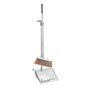 Kit de nettoyage écologique en plastique pour poils d'animaux, sans besoin de se pencher, pour hôtels et usage commercial, ensemble balai et pelle compact pour rangement domestique - Product Image 6