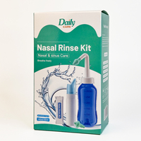 Soins quotidiens Traitement de la rhinite allergique Bouteille d'irrigation des sinus Lavage nasal Produit d'hygiène buccale polyvalent