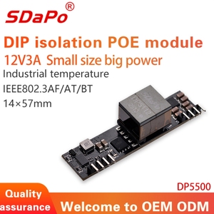 SDAPO DP5300 <span class=keywords><strong>PoE</strong></span> PD 모듈 출력 <span class=keywords><strong>5V</strong></span> <span class=keywords><strong>12V</strong></span> 24V IEEE802.3af/at 지원 1G 2.5G 5G 10G 이더넷 모듈 <span class=keywords><strong>PoE</strong></span> 보드 - Product Image 6