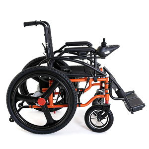 Fauteuil roulant électrique tout-terrain 250W à double moteur, batterie 24V 12Ah, pneus avant 10 pouces/arrière 22 pouces, capacité 100 kg, certifié CE, modèle CHZ500 - Product Image 2