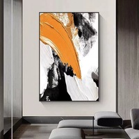 Texture abstraite peinture toile Art minimaliste Original grand mur Art or décoration murale peinture personnalisée salon décor cadeau