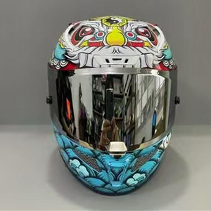 Nhà Máy Giá New nửa mặt Mũ bảo hiểm Visor ABS và PC chất liệu cho HJC rpha11 Pro người xem Kính ngắm mặt lá chắn - Product Image 3