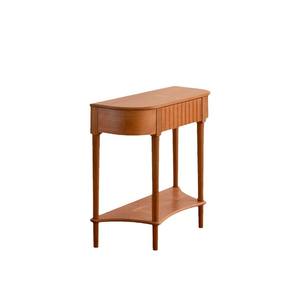 Table console en bois massif, bois de cerisier, table d'appoint pour entrée, couloir, usage adulte - Product Image 5