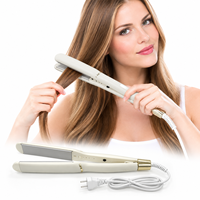 Lisseur de cheveux pour femmes, outil de coiffage en céramique pour des cheveux lisses, chauffe rapide, contrôle des frisottis, finition de qualité salon