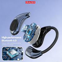 Casque sans fil Bluetooth Lenovo ERAZER XF60 AI 165, écouteurs de type crochet d'oreille OWS, réduction intelligente du bruit, pour des appels de haute qualité