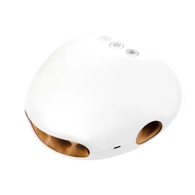 Amazon Hot Selling air Compression Pressure Heating Warm Finger Hand Massager Electric Portable Vibration Hand Care Massager