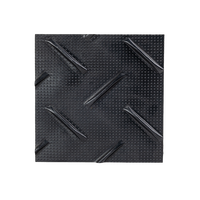Tapis de protection du sol en UHMWPE antidérapant, capacité de charge de 80 tonnes, pour routes temporaires de construction
