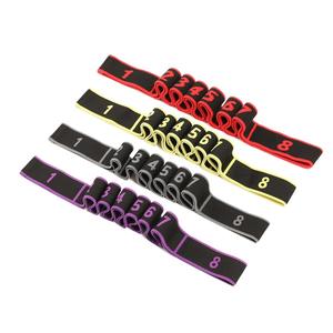 Bande extensible à 8 grilles en gros pour le yoga, la danse latine, les numéros de bande numérique, la formation, la bande élastique, sacs en tissu polyester - Product Image 5