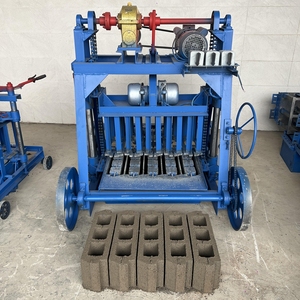 מכונת יציקת בלוקים ולבנים אוטומטית מדגם MechPro MP4-35 עם מתח 220V/380V, הפעלה קלה, רכיבי מסבים וגלגלי שיניים. - Product Image 5