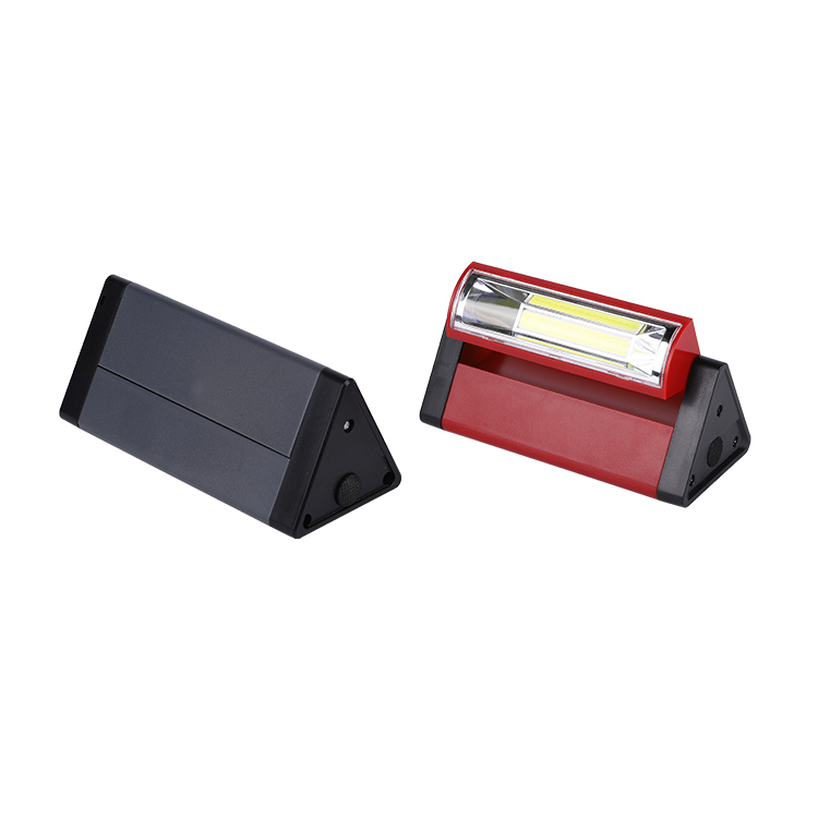Professional Rechargeable Worklight Cob Working Lamp Triangle Mini Dual Color Commercial Led Work Light