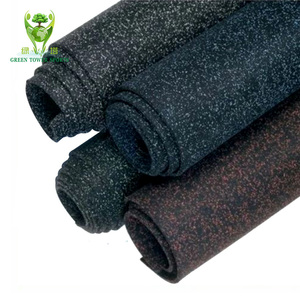 Approvisionnement d'usine 3mm-15mm d'épaisseur tapis de sol en caoutchouc antidérapant <span class=keywords><strong>Crossfit</strong></span> en rouleau sol de gymnastique en caoutchouc au meilleur prix échantillon gratuit rouleau de caoutchouc - Product Image 1
