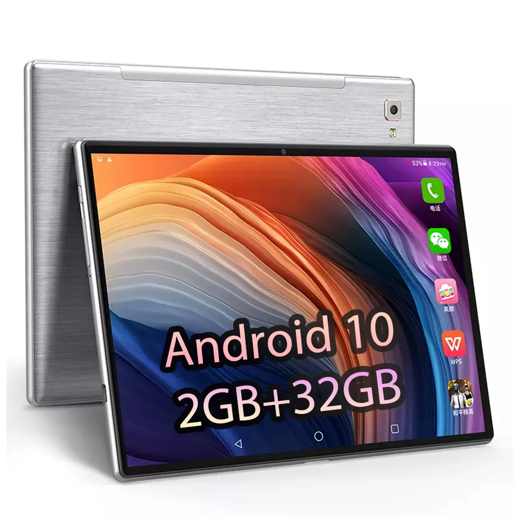 Office Onderwijs 4000Mah Batterij 1280*800 Ips Scherm Merk Wifi 10.1 Inch Tablet 32Gb Rom Android Tablet pc Met Toetsenbord
