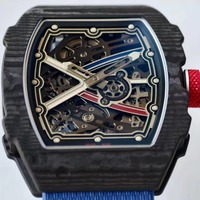 Livraison gratuite – Montre automatique mécanique de luxe en fibre de carbone, style designer, ultra-fine (7,8 mm), ultra-légère (35 g), verre saphir, étanche – 26 ans d'expérience
