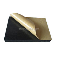 Panneau d'isolation en mousse de caoutchouc plastique élastomère pour système de réfrigération CVC, feuilles adhésives thermiques, rouleau de mousse de caoutchouc