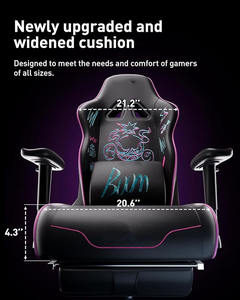 <span class=keywords><strong>AutoFull</strong></span> C3 <span class=keywords><strong>Chaise</strong></span> de jeu <span class=keywords><strong>Chaise</strong></span> d'ordinateur <span class=keywords><strong>Chaise</strong></span> de bureau en cuir PU de style course avec oreiller de soutien lombaire et repose-pieds - Product Image 3