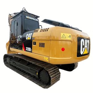 Excavatrice sur chenilles d'occasion CAT 320D Caterpillar 320D de 20 tonnes de haute qualité, d'occasion, en bon état, certifiée CE, provenant du Japon, à vendre - Product Image 1