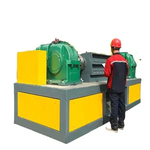 Manufacture direct sale double/two Plastic shredder Double Shaft Shredder Machine in reasonable price