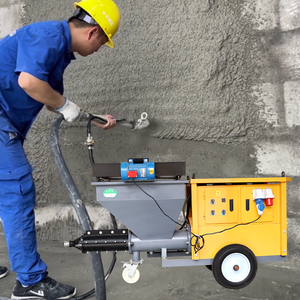 7m ³/h mortaio macchina a spruzzo per intonacatura cemento intonacatura a spruzzo macchina per intonacare a spruzzo attrezzature per progetti edilizi - Product Image 1
