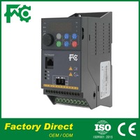 Variateur de fréquence AC-DC-AC FC90P 220V/380V biphasé, contrôle V/F, certifié ISO CE, pour contrôleur de vitesse de moteur de compresseur industriel