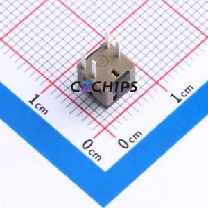 PS-5824DVA-4PL Push Button Switch Through hole Component (THT) Switch Self-Locking Rectangle Plunger 500mA 24V - Product Image 2