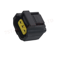 Conector de Arnés de Cables para Alternador de 3 Pines 7S0315-3-21, Adaptador con Terminales de Contacto de Latón, 12V 1.5A, Corriente Nominal