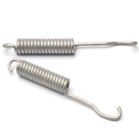 Ressorts d'extension en zinc à ressort en métal de haute qualité