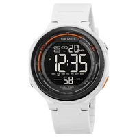 Skmei 1841 Luxus Hochwertige Uhren Digitale LED Wasserdichte Armbanduhren Relogio Masculino mit PU-Armband und Weckerfunktion