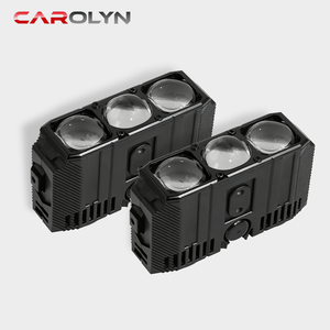 3 आई बी नेतृत्व वाली ड्राइविंग लाइट तीन लेंस सहायक दीपक मोटरसाइकिल कार ग्रिल स्पॉटलाइट 85w 8500lm उच्च शक्ति सुपर उज्ज्वल - Product Image 4