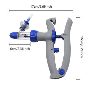 Jeringa automática de plástico para uso veterinario, jeringa de inyección continua de 5ml, a la <span class=keywords><strong>venta</strong></span> - Product Image 2