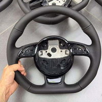Volant Cousu Main en Gros pour Audi A3 A4 A5 A6 C6 C7 A7 R8 RS RS3 RS4 RS5 S3 S4 S5 RS6 RS7 Q3 Q5 Q7