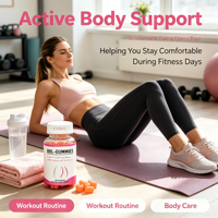 Gummies BBL pour Femmes : Soutien des Courbes Fessières et des Hanches, Complexe Multivitaminé et Minéral, Formule Nutritionnelle Complète pour le Remodelage Corporel et les Fessiers