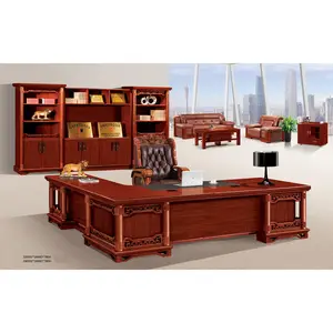 Full Set Antique American Office President Executive Office Big Desk Design