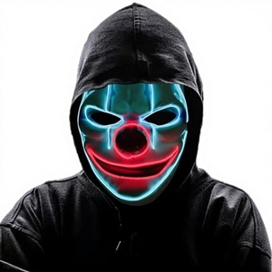 Máscara LED <span class=keywords><strong>de</strong></span> PVC <span class=keywords><strong>de</strong></span> <span class=keywords><strong>Spiderman</strong></span> para Halloween <span class=keywords><strong>de</strong></span> RaveNeon, máscaras <span class=keywords><strong>de</strong></span> fiesta con iluminación, 3 modos <span class=keywords><strong>de</strong></span> iluminación, baterías reutilizables incluidas para <span class=keywords><strong>disfraces</strong></span> - Product Image 4