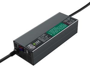 Caricabatterie EV <span class=keywords><strong>da</strong></span> 3000 <span class=keywords><strong>Watt</strong></span> con <span class=keywords><strong>Ampere</strong></span> e Tensione Regolabili 10V-93V/2A-30A per Batterie Lifepo4 e Li-Ion, per E-bike, Tricicli e Motociclette - Product Image 2