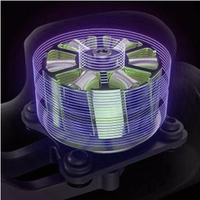 Mini pistolet de massage à 8 têtes, stimulateur musculaire à impulsions TENS, écran tactile LED LCD, masseur vibrant électrique pour le corps