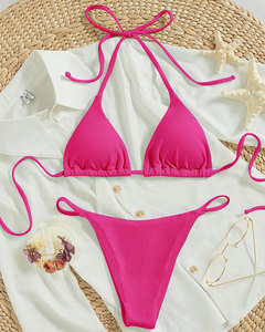 A7187 - Nouveauté <span class=keywords><strong>Maillot</strong></span> <span class=keywords><strong>de</strong></span> <span class=keywords><strong>Bain</strong></span> Triangle Taille Haute Sexy pour Femme - Collection Été 2026 - Product Image 1