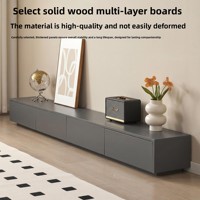 Meuble TV moderne en bois massif de style médiéval, gris, sur pied, avec rangement, pour petit appartement, salon, ensemble de meubles de maison, rabattable