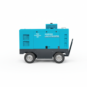 Compresseur d'<span class=keywords><strong>air</strong></span> à vis portable 21m3/min 13 bars 740CFM Moteur diesel avec moteur Cummins/Yuchai pour le forage de roches dures - Product Image 1