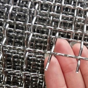 Maille de fil métallique ondulé robuste en acier au carbone pour tamis vibrant de carrière et d'exploitation minière, fournie directement par l'usine - Product Image 2
