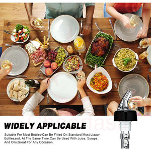 Support commande d'échantillon de vin, bouteille en plastique, Pour alcool et liqueur, becs, verseur mesurage de 45 Ml - Product Image 5