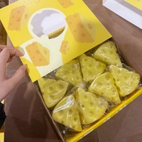 Jouet Squishy en forme de triangle, ultra doux, anti-stress, à presser, en TPR, à récupération lente, boîte surprise, vente en gros, cadeau pour enfants
