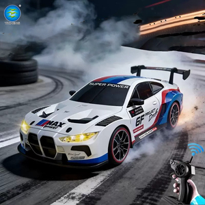 Coche de Carreras <span class=keywords><strong>RC</strong></span> 4WD de 2.4GHz a Escala 1:24 con Control Remoto Proporcional Completo, Luces LED, Juguete de Alta Velocidad para Niños y Adultos - Product Image 1