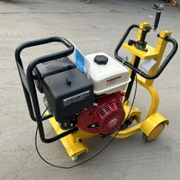 Machine à refendre automatique à essence pour la réparation des fissures de chaussées en asphalte et de sols en béton, poussée à la main, vente directe usine