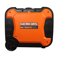Nouvelle Génération Générateur Inverter Portable à Essence Genkins Power GK7000iS 6kW avec Démarrage à Distance, Démarrage Électrique, Multi-Tension 50/60Hz, 52kg
