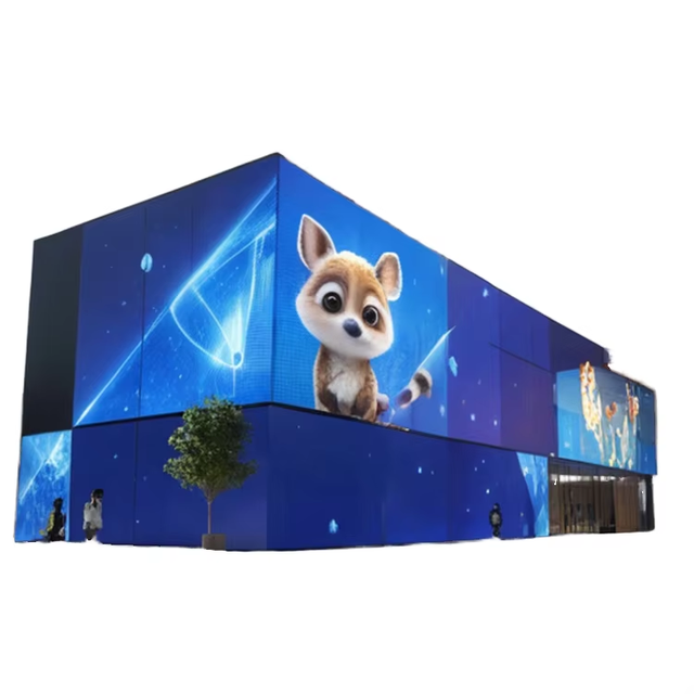 3D LED Billboard Outdoor P2.5 P3 Naked Eye 3D Fixed LED Display Screenfor Landmark Advertising IP65 Waterproof