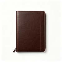 Porte-documents A4 en cuir PU avec organiseur, classeur à 6 anneaux, calculatrice, pochette pour tablette, logo personnalisé, cadeau promotionnel, vente en gros