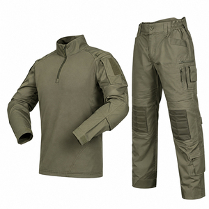 DFU811 G6 <b>Frog</b> <b>Suit</b> Tactical <b>Suit</b> Green Uniform Set Long Sleeve Shirt And Pants Outdoor Breathable All Seasons Wear - Product Image 2