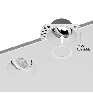 Tp01ar1 không có vành nhôm chiếu sáng Spotlight khung GU10 phụ kiện bezel-ít & không biên giới downlight <span class=keywords><strong>Led</strong></span> nguồn ánh sáng - Product Image 4